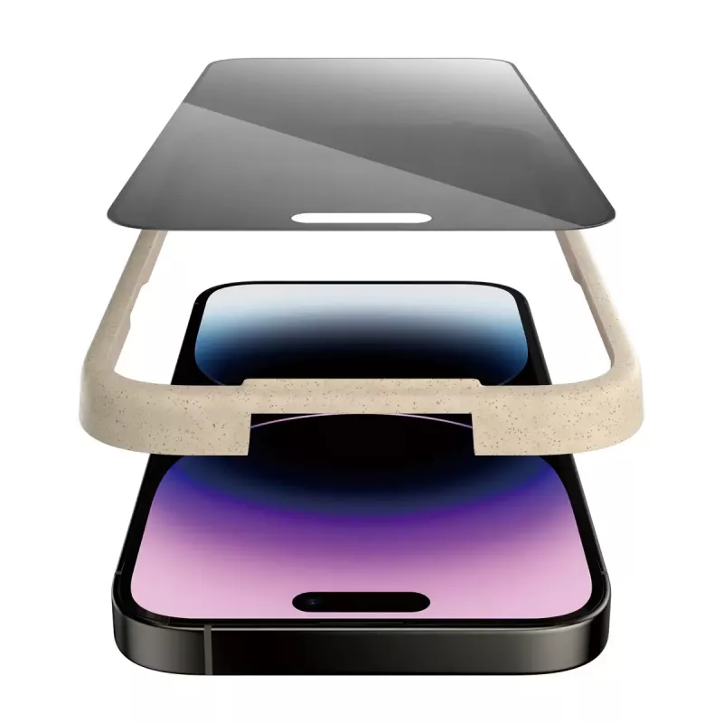 PanzerGlass ® Privacy Screen Protector iPhone 14 Pro Max | Ultra-Wide Fit con EasyAligner