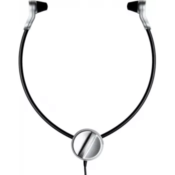 Grundig Swingphone 568 cuffie con filo sotto il mento nero, argento