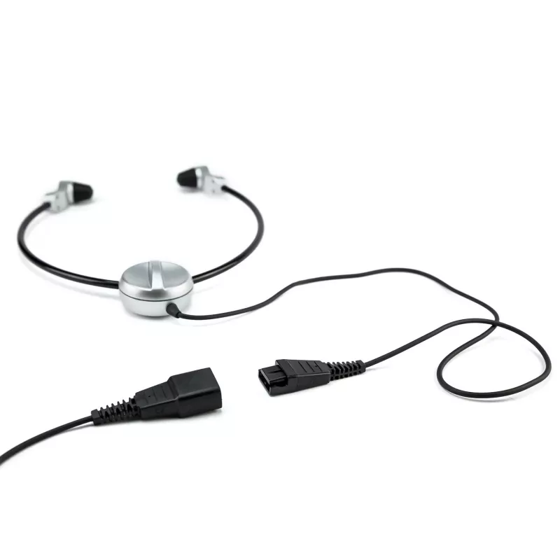 Grundig Swingphone 568 cuffie con filo sotto il mento nero, argento