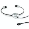 Grundig Swingphone 568 cuffie con filo sotto il mento nero, argento