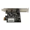 StarTech.com adattatore per scheda PCI Express (PCIe) SuperSpeed USB 3.0 a 2 porte con UASP - alimentazione LP4