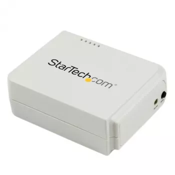 StarTech.com server di stampa di rete wireless N USB a 1 porta con porta Ethernet 10/100 Mbps – 802.11 b/g/n