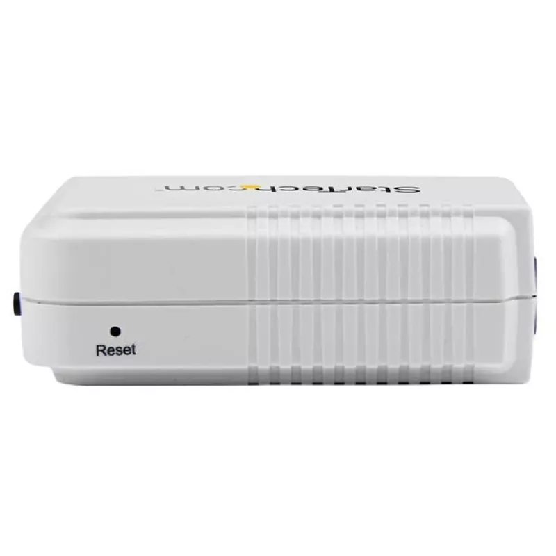 StarTech.com server di stampa di rete wireless N USB a 1 porta con porta Ethernet 10/100 Mbps – 802.11 b/g/n