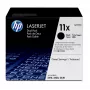 HP 11X confezione da 2 cartucce toner LaserJet originali nero ad alta resa 2 pezzi