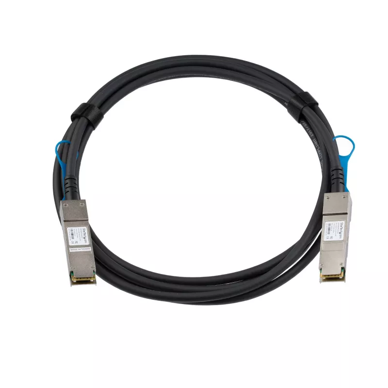StarTech.com Juniper QFX-QSFP-DAC-3M cavo Direct-Attach Twinax 3 m 40G QSFP+ a QSFP+ compatibile - 40GbE QSFP+ DAC in rame 40 Gbit/s modulo transceiver passivo low-power DAC