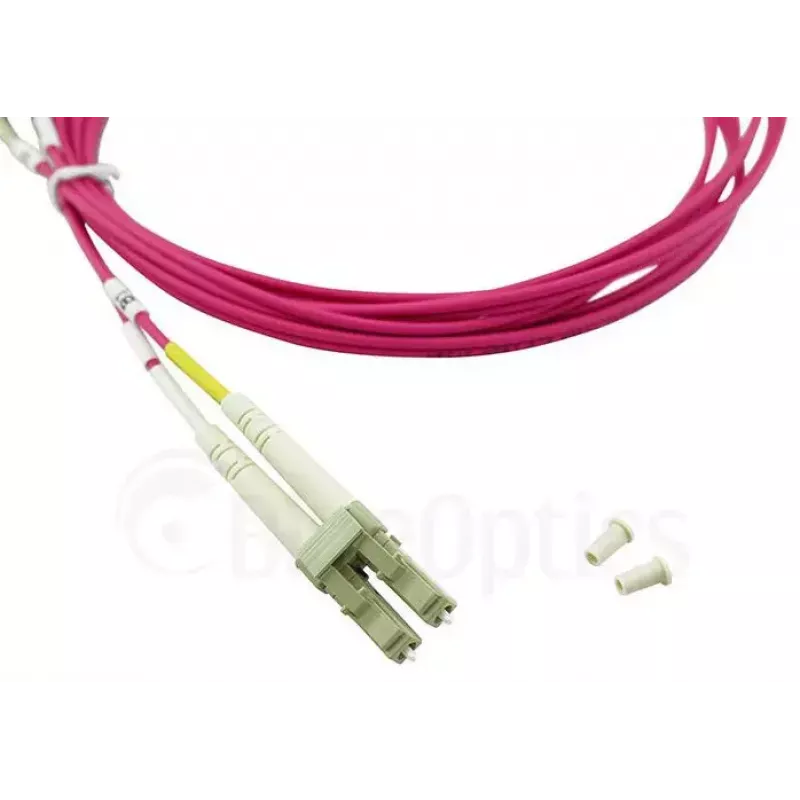BlueOptics QK736A-BO cavo in fibra ottica InfiniBand 30 m LC viola