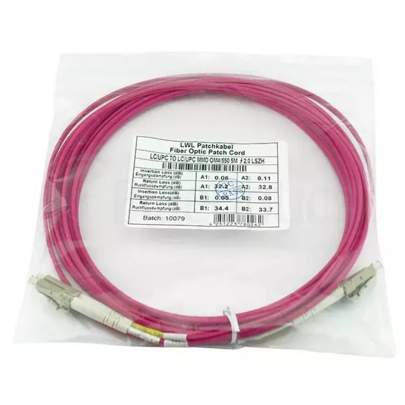 BlueOptics QK737A cavo in fibra ottica InfiniBand 50 m LC OM4