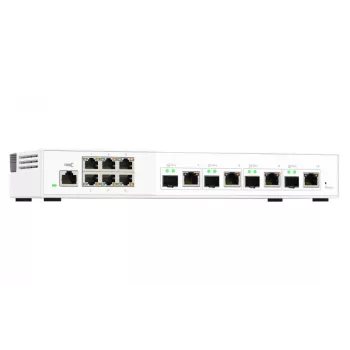 Switch di rete QNAP QSW-M2106-4C managed L2 2,5G Ethernet (100/1000/2500) bianco