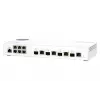 Switch di rete QNAP QSW-M2106-4C managed L2 2,5G Ethernet (100/1000/2500) bianco