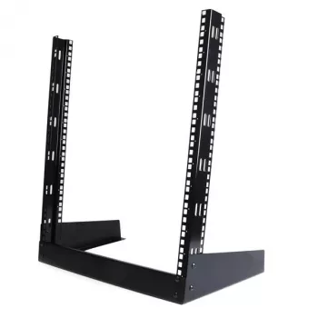 StarTech.com rack desktop per server a 2 montanti 12U, rack per computer aperto 19