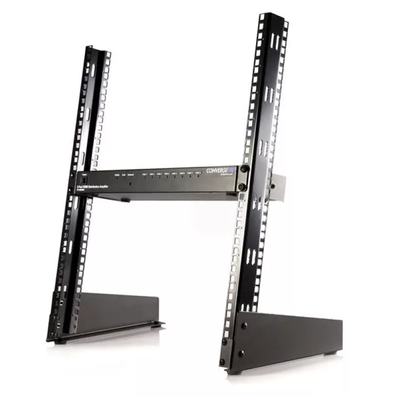 StarTech.com rack desktop per server a 2 montanti 12U, rack per computer aperto 19