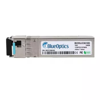 Modulo ricetrasmettitore in fibra ottica BlueOptics S+32LC10D-BO SFP+ LC alluminio