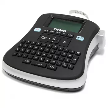 DYMO LabelManager ® ™ 210D - AZERTY, D1, trasferimento termico, 180 x 180 DPI, 12 mm/s, nero, argento