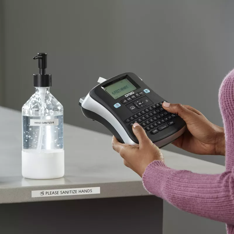 DYMO LabelManager ® ™ 210D - AZERTY, D1, trasferimento termico, 180 x 180 DPI, 12 mm/s, nero, argento