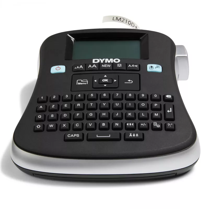 DYMO LabelManager ® ™ 210D - AZERTY, D1, trasferimento termico, 180 x 180 DPI, 12 mm/s, nero, argento