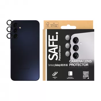 Protezione lente fotocamera PanzerGlass SAFE. per Samsung Galaxy A15 nero antigraffio antiurto