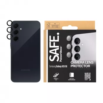 PanzerGlass SAFE. by ® Protezione lente fotocamera nero Samsung Galaxy A35 5G