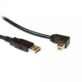 USB 2.0 connettore maschio A - connettore maschio B (angolare) 1,80 m, ACT, SB2408