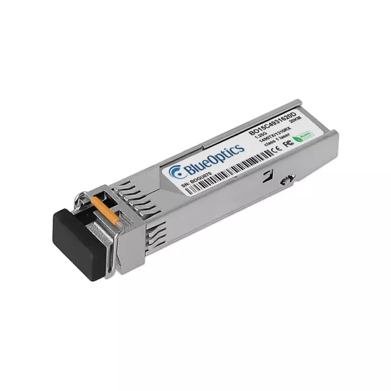 Modulo transceiver in fibra ottica BlueOptics SF1G-SF14C-BO SFP LC alluminio
