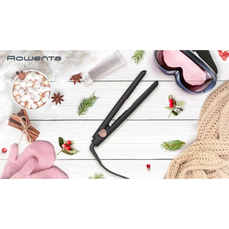 Rowenta Ultimate Experience SF8210 piastra per capelli Warm Black, Copper 2,7 m