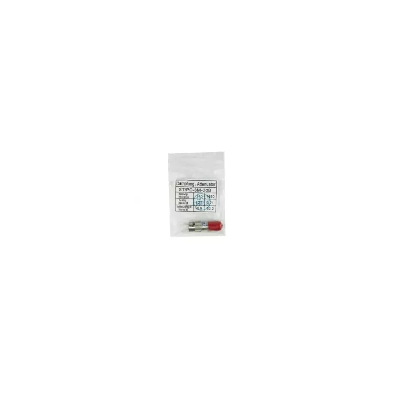 Attenuatore BlueOptics SFA23BK5 5 dB rosso connettore ST