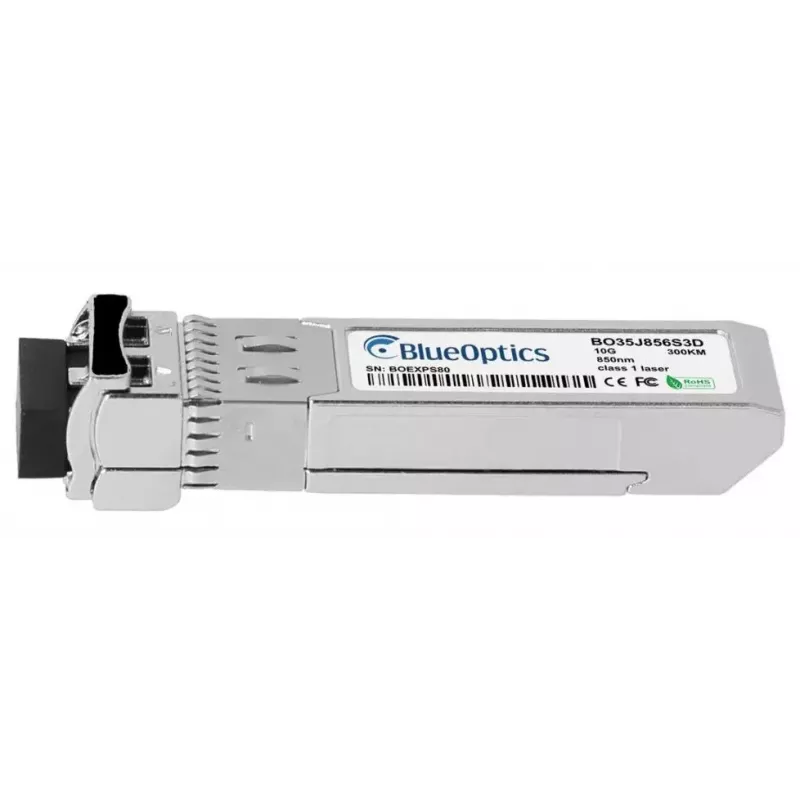 Modulo ricetrasmettitore in fibra ottica BlueOptics SFP-10G-SR-NE-BO SFP+ LC alluminio 20 g