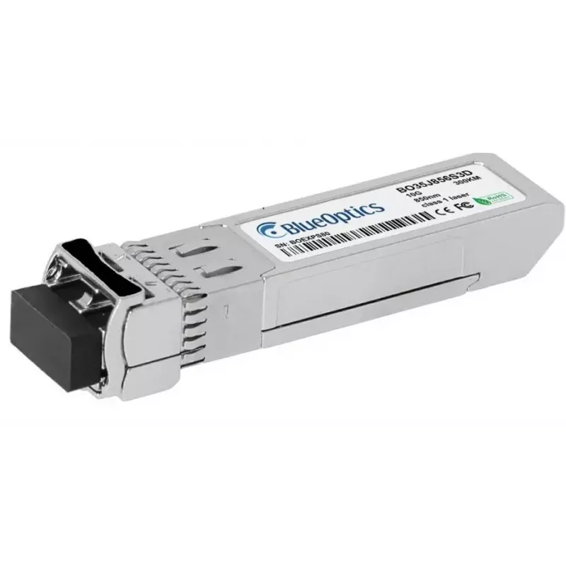 Modulo ricetrasmettitore in fibra ottica BlueOptics SFP-10G-SR-NE-BO SFP+ LC alluminio 20 g