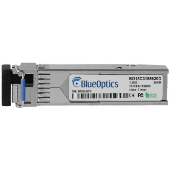 Modulo ricetrasmettitore in fibra ottica BlueOptics SFP-1G10ALC-T-BO 1250 Mbit/s