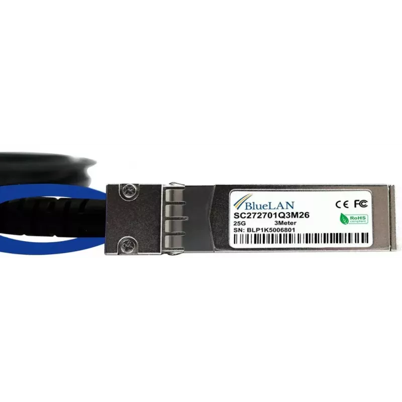 Cavo SFP28 DAC BlueOptics SFP28-DAC-3M-QL 3m connettore/connettore