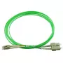 Cavo in fibra ottica BlueOptics SFP3132GU5MK LC SC OM5 5 m giallo