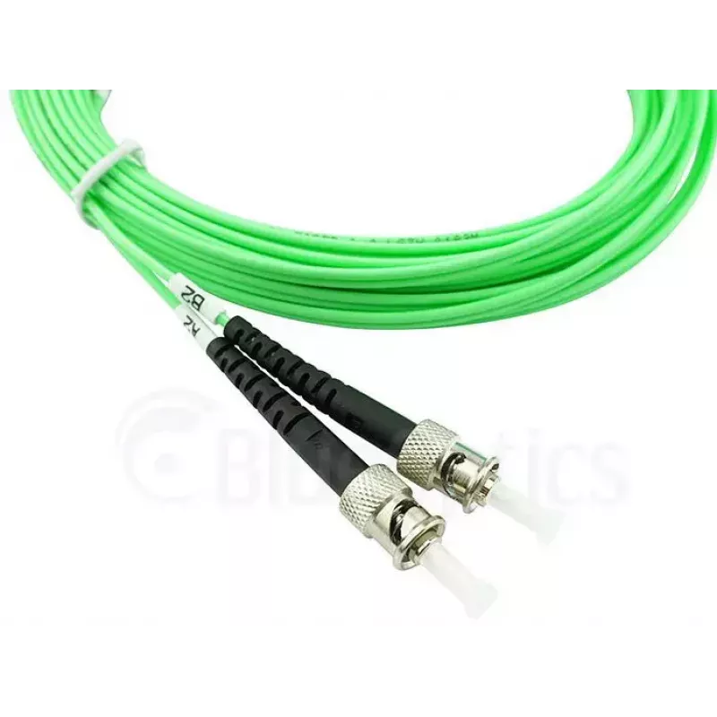 Cavo in fibra ottica BlueOptics SFP3133GU10MK LC ST OM5 10 m lime