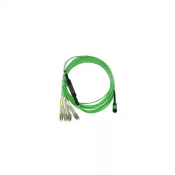Cavo in fibra ottica BlueOptics SFP5141GU10MKB MPO 4x LC OM5 10 m lime