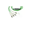 Cavo in fibra ottica BlueOptics SFP5141GU3MKB MPO 4x LC OM5 3 m lime