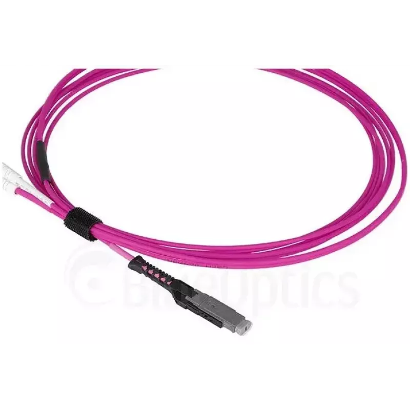 Cavo in fibra ottica BlueOptics SFP9231FU5MK MDC LC OM4 5 m magenta