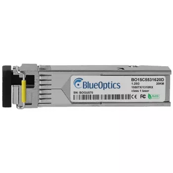 Modulo ricetrasmettitore SFP BlueOptics SFP-BXD53-20KM-MR-BO in fibra ottica 1250 Mbit/s