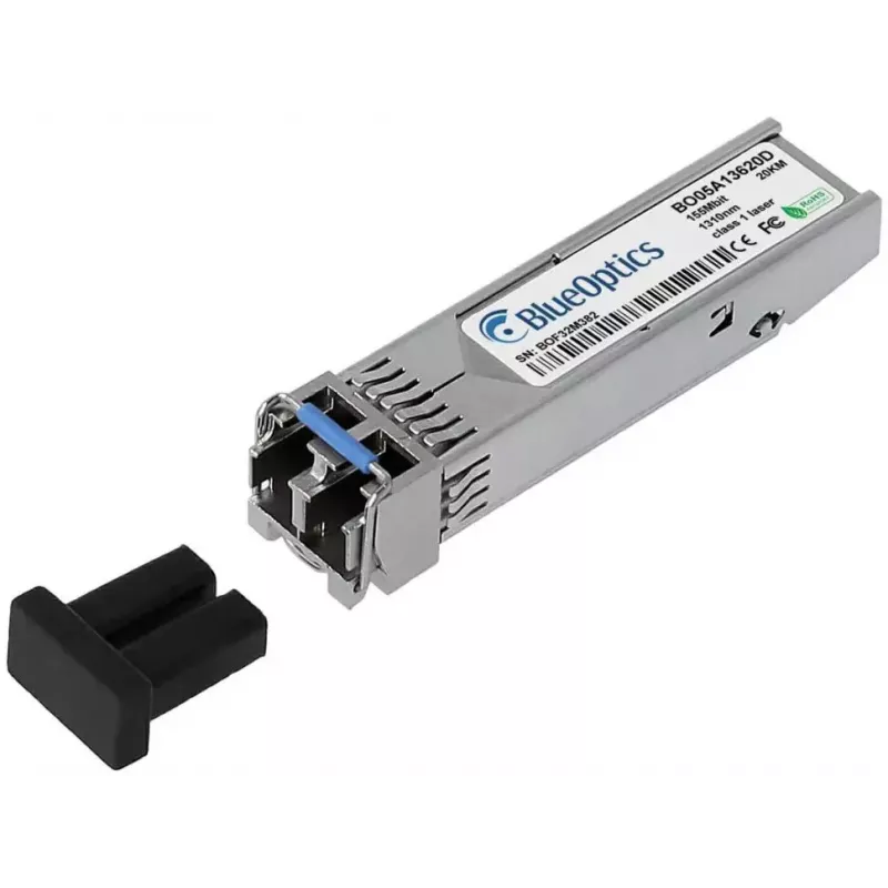 Modulo transceiver SFP BlueOptics SFP-FAST-SM/LC-BO fibra ottica connettore LC