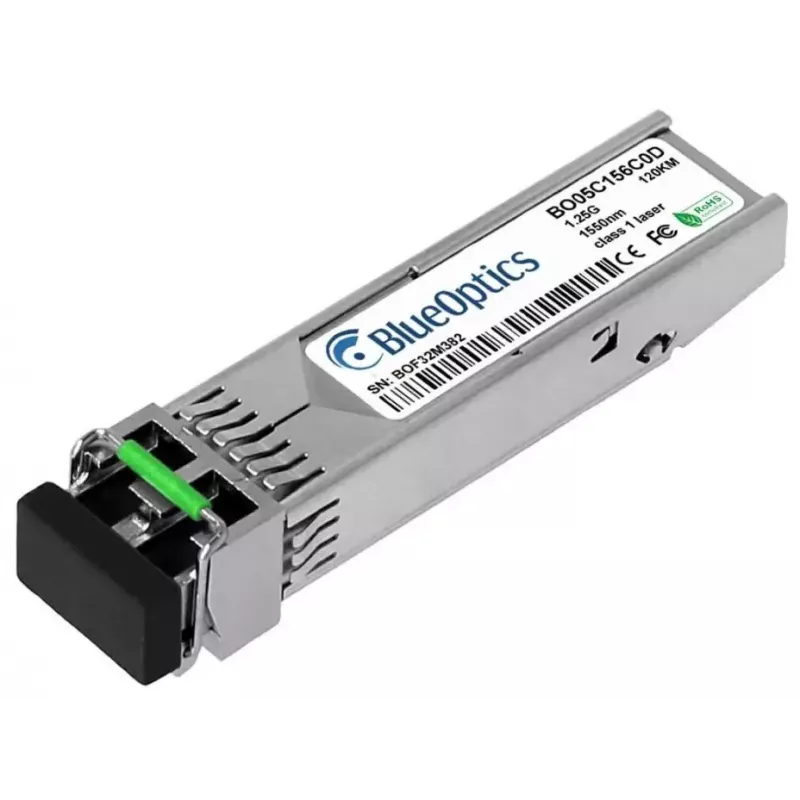 BlueOptics SFP-GLSD-90-A-BO modulo transceiver SFP, compatibile con KTI Networks SFP-GLSD-90-A, Gigabit, monomodale