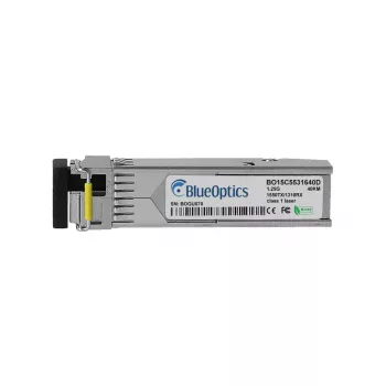 Modulo ricetrasmettitore SFP BlueOptics SFPGLX40B15D-w-BO 1250 Mbit/s fibra ottica