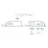 ATEN SN3001P server per dispositivi sicuro a 1 porta RS-232 con PoE, LAN da 100 Mbit