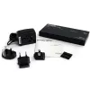 StarTech.com splitter video DVI a 2 porte con audio – DVI, 2x DVI, 1920 x 1200 pixel, nero, alluminio, 10 m