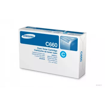 Samsung CLP-C660B cartuccia toner ciano ad alta capacità, 2000 pagine, ciano, 1 pz.