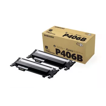 Samsung CLT-P406B cartuccia toner 2 pz. originale nero
