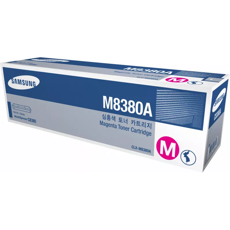 HP Samsung CLX-M8380A cartuccia di toner originale (SU591A) per Samsung CLX-8380, CLX-8385, MultiXpress CLX-8540, magenta