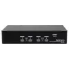 Switch KVM USB DisplayPort a 4 porte StarTech.com con audio, 3840 x 2400 pixel, nero