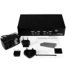 Switch KVM USB DisplayPort a 4 porte StarTech.com con audio, 3840 x 2400 pixel, nero