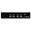 StarTech.com switch KVM USB 4 porte 1HE rackmount con OSD, 1920 x 1440 pixel, montaggio a rack, 5,4 W, 1HE, nero