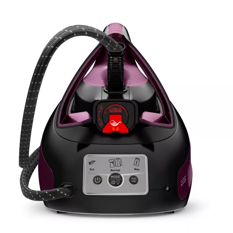 Ferro da stiro Tefal Express Vision SV8152 2800 W 1,8 l suola Durilium AirGlide Autoclean viola, nero