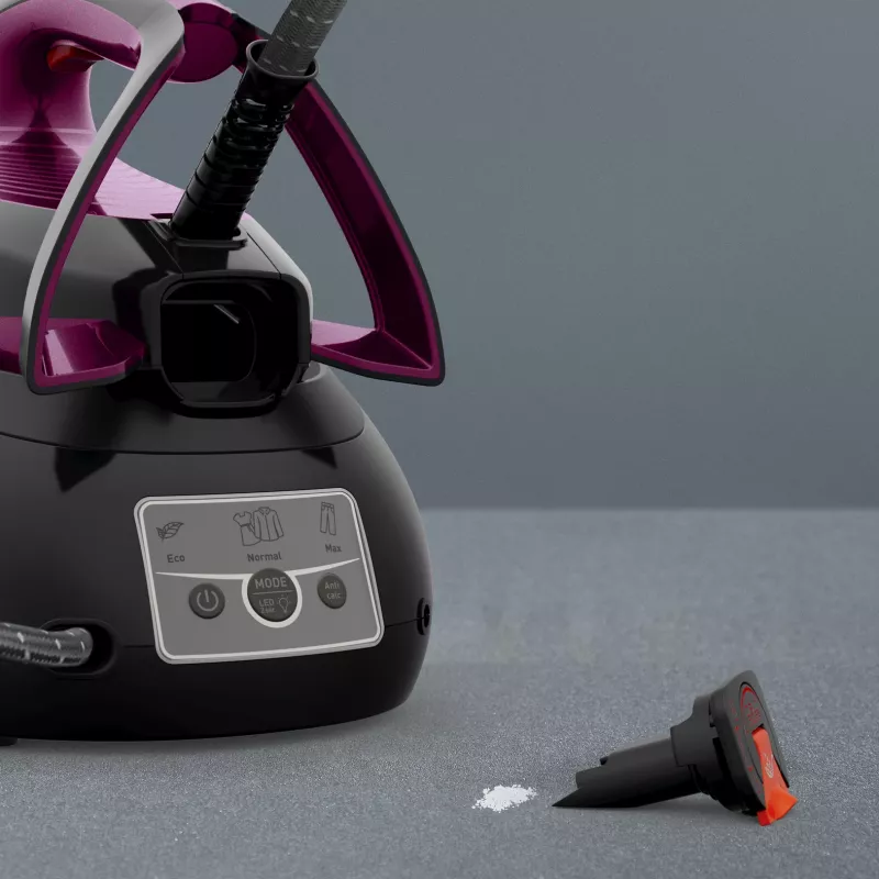 Ferro da stiro Tefal Express Vision SV8152 2800 W 1,8 l suola Durilium AirGlide Autoclean viola, nero