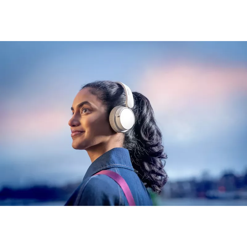 Cuffie/headset Philips serie 4000 TAH4209WT/00 wireless on-ear chiamate/musica Bluetooth bianco