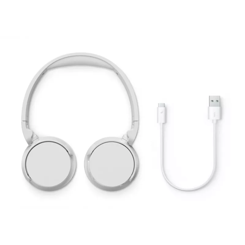 Cuffie/headset Philips serie 4000 TAH4209WT/00 wireless on-ear chiamate/musica Bluetooth bianco